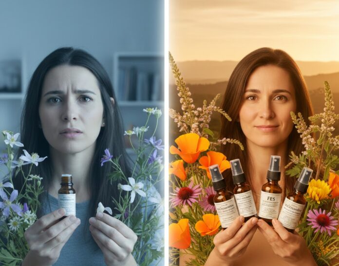 Comparativa Esencias Bach y FES de California Ansiedad o Traumas Profundos esencias florales